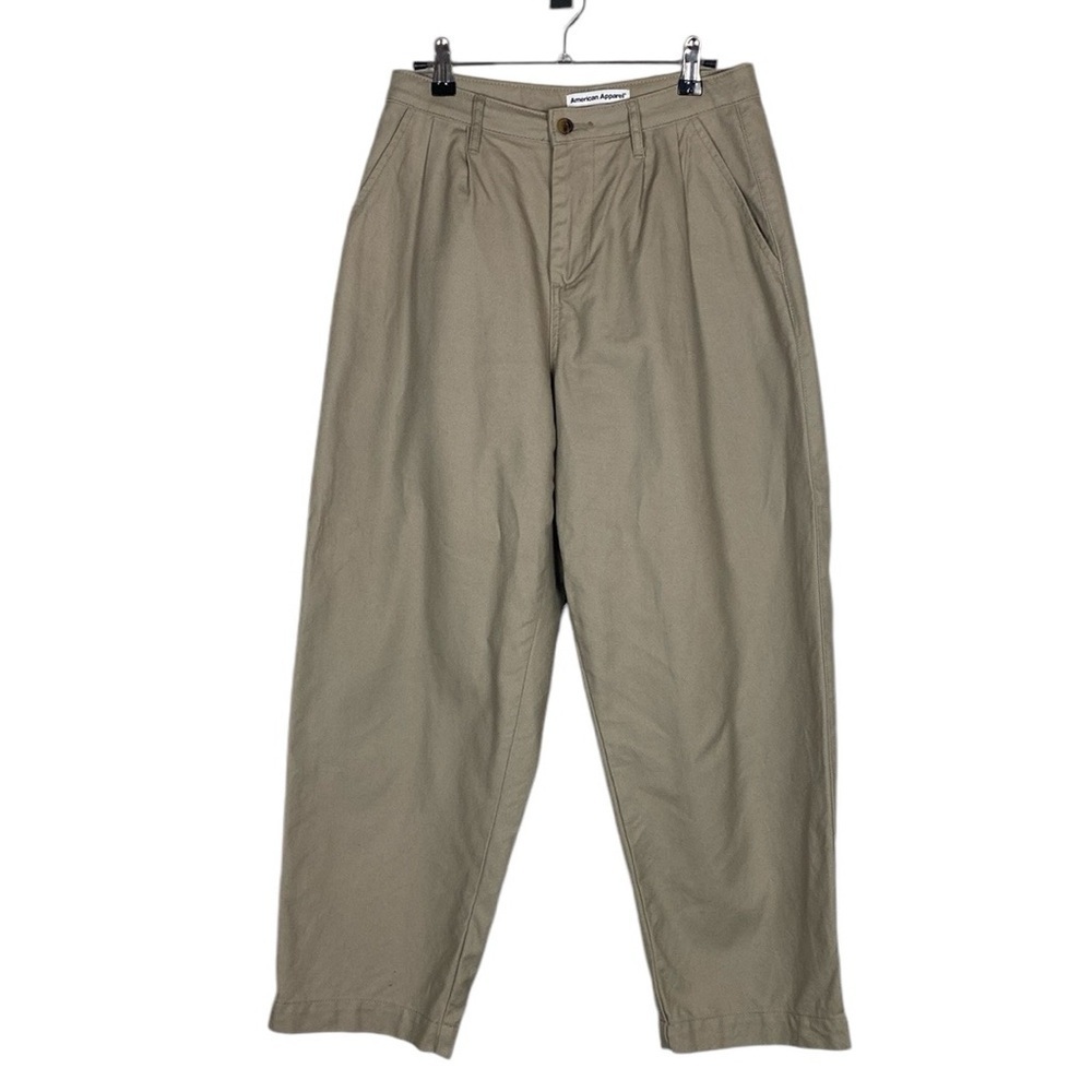 Americal Apparel khaki balloon leg chino pants